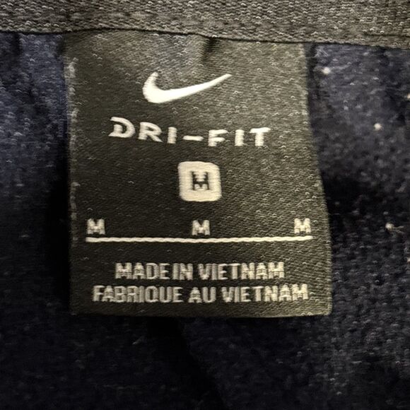 Nike DriFit Sweatpants Men's Medium Blue Therma Athletic Lounge Sweats Pants - Picture 10 of 12